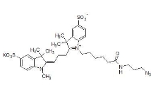 磺酸基-Cy3 疊氮化物 三乙胺鹽，Sulfo-Cy3 azide Et3N salt，CAS號：1658416-54-6