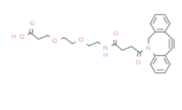 DBCO-PEG12-acid，CAS號：2353410-00-9， 二苯并環(huán)辛炔-PEG12-羧酸
