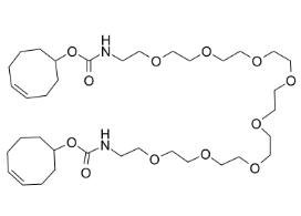 TCO-PEG8-TCO，CAS號:2353409-67-1， 反式環(huán)辛烯-八聚乙二醇-反式環(huán)辛烯
