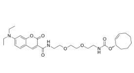 Coumarin-PEG2-TCO，cas:2488174-19-0，香豆素-二聚乙二醇-反式環(huán)辛烯