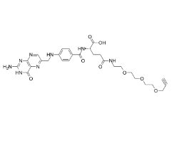 Folate-PEG3-alkyne，CAS號：1245285-73-7 ，葉酸三聚乙二醇炔基