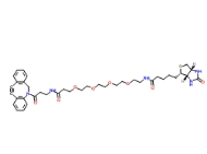 DBCO-PEG4-biotin，cas:1255942-07-4， 二苯基環辛炔-四聚乙二醇-生物素