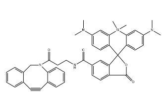 2259859-41-9；SiR-DBCO ；硅基羅丹明-二苯并環(huán)辛炔		