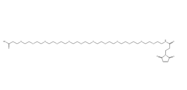 MAL-PEG12-Acid，2378428-27-2，馬來酰亞胺-十二乙二醇-羧基，ADC Linker 